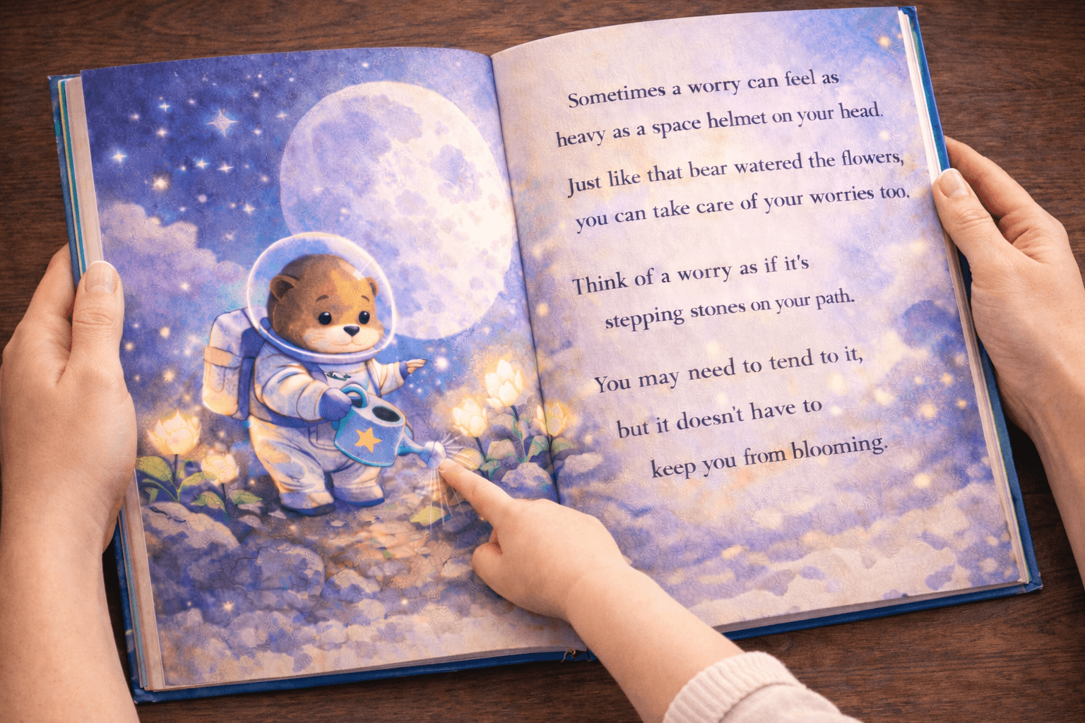AI-generated storybook illustration